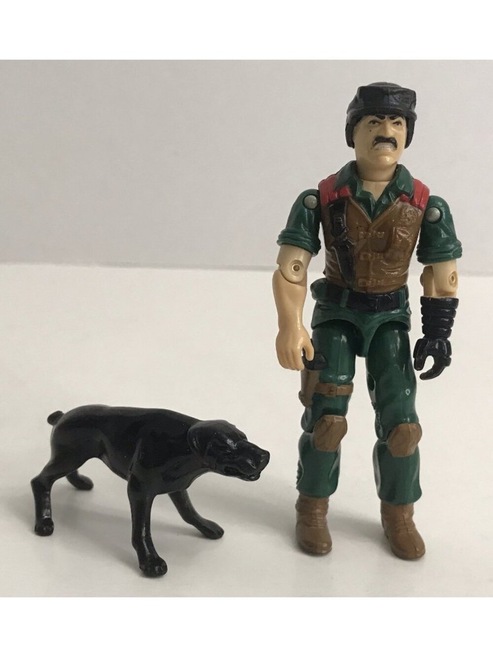 Vintage 1984 G.I. Joe Mutt & Junkyard V1 Hasbro Action Figure NEW O-Ring